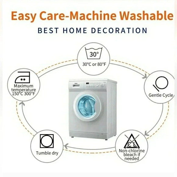 Christmas Holiday Accent Pillow Covers Farmhouse Festival Santa Bells Set Of 4 - Picture 5 of 7